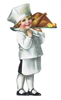Totes: Boy Chef Totes Turkey