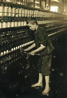 Spools: Boy - child labor - occupations