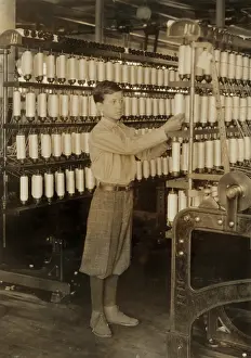Spools: Boy - child labor - occupations