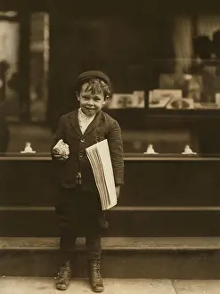 Paperboy: Boy - child labor - occupations