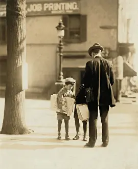 Paperboy: Boy - child labor - occupations