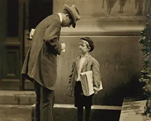 Paperboy: Boy - child labor - occupations
