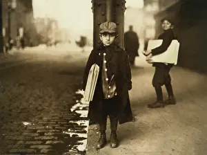 Paperboys: Boy - child labor - occupations