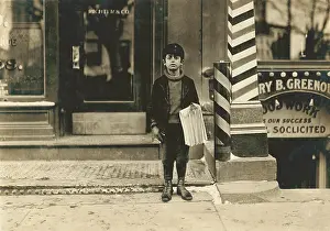 Newsboy: Boy - child labor - occupations