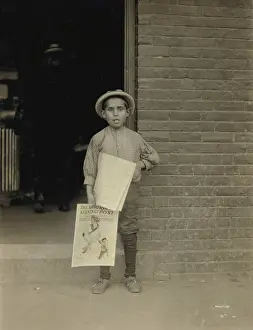 Newsboy: Boy - child labor - occupations