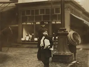 Newsboy: Boy - child labor - occupations