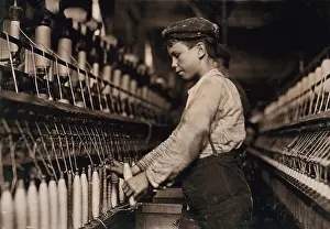 Spools: Boy - Child Labour - Mill - Occupations