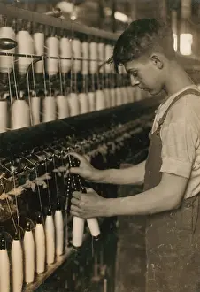 Spools: Boy - Child Labour - Mill - Occupations