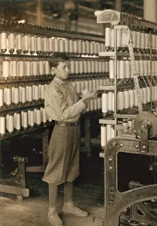 Spools: Boy - Child Labour - Mill - Occupations