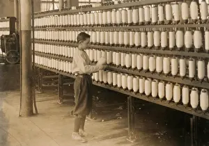Spools: Boy - Child Labour - Mill - Occupations