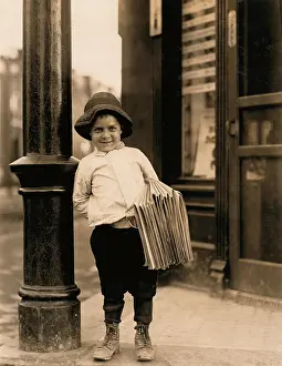 Paperboy: Boy - Child Labour - Occupations - Newsboy