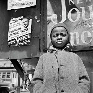 Newsstand: boy - child - newsboy - occupations