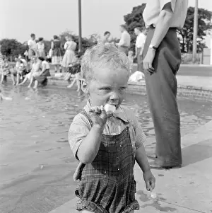 Lolly: Boy Eating Ice Cream