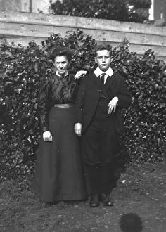 Relative: Boy with elderly relative