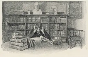 Engrossed: BOY ENGROSSED IN A BOOK