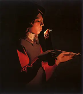 Boy with Firebrand