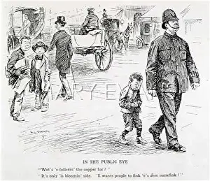 Cred: BOY FOLLOWS POLICEMAN