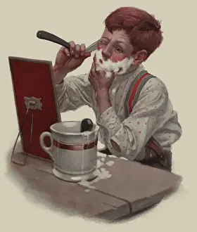 Razor: Boy Gets Clean Shave