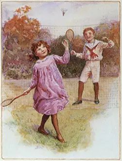 Badminton: Boy, Girl, Badminton