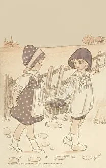 Hildmiller: Boy and girl in the country