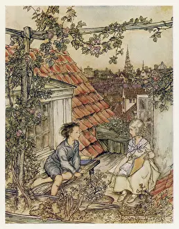 Rooftop: BOY & GIRL ON ROOFTOP