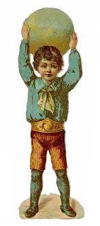 Pretending: Boy and Globe