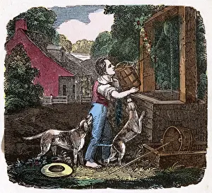 Fetching: BOY GOES TO WELL C1830