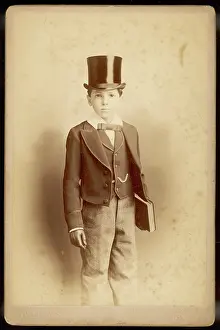 Comprised: Boy in Top Hat - Photo
