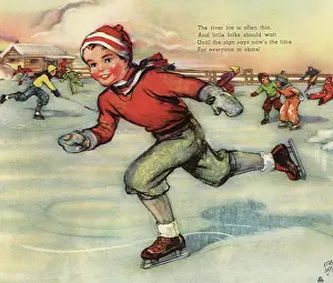 Hays: Boy Ice Skating