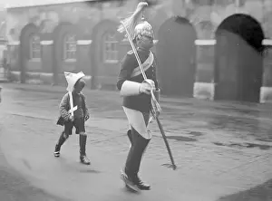 Imitating: BOY IMITATING GUARDSMAN