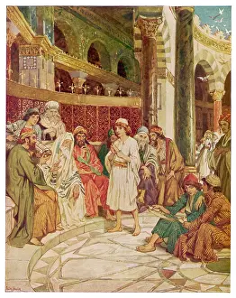 Scholars: BOY JESUS WITH SCHOLARS