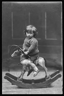 Angelic: Boy in knitted outfit