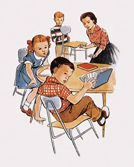 Breaches: Boy Leaning in Chair