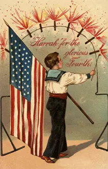 Firecrackers: Boy Lights Fireworks