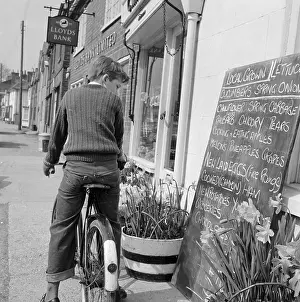 Stockbridge: Boy looking at blackboard