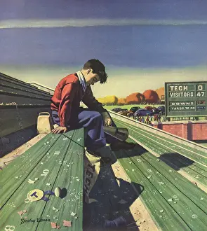 Losing: Boy After Losing Game