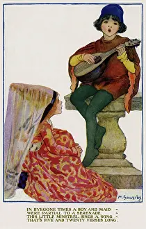 Medaeval: Boy & a lute