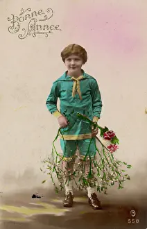 Bonne: Boy with Mistletoe