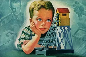Ghostly: Boy with Model