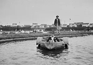 Pedalo: Boy in a pedalo boat