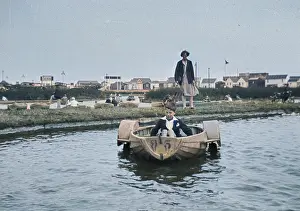 Pedal: Boy in a pedalo boat