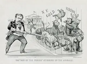 Dollars: The Boy of the period stirring up the animals