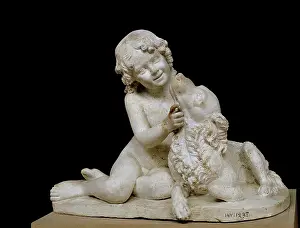Accademia: A boy playing with a