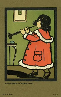 Glee: Boy playing a clarinet