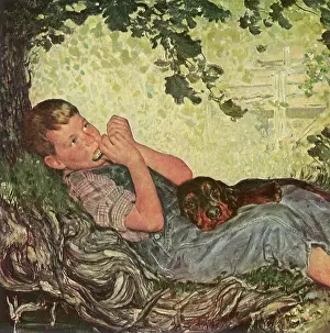 Roots: Boy Plays Harmonica