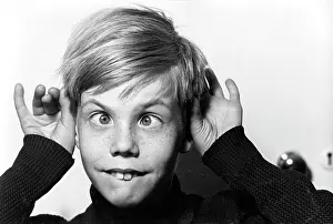 Freckled: Boy pulling a funny face