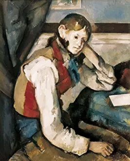 Postimpressionists: The Boy in the Red Waistcoat, by Paul Cezanne
