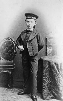 Trend: Boy in a sailor suit, 1875