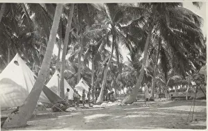 Belize: Boy scouts at camp, British Honduras