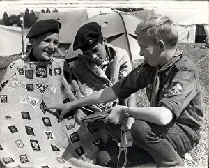 Lars: Boy scouts camping in Windsor Great Park